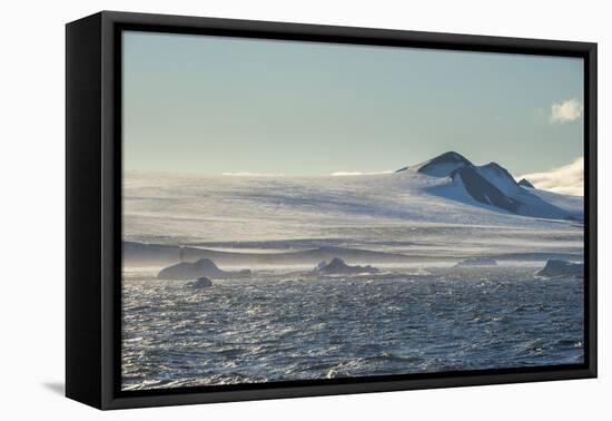 Huge glaciers on Tabarin Peninsula, Antarctica, Polar Regions-Michael Runkel-Framed Premier Image Canvas