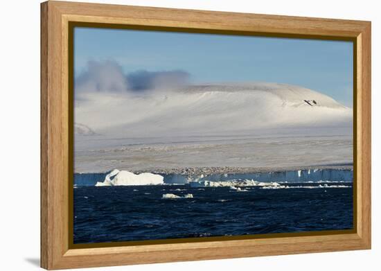 Huge glaciers on Tabarin Peninsula, Antarctica, Polar Regions-Michael Runkel-Framed Premier Image Canvas