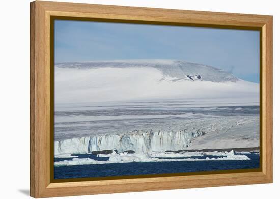 Huge glaciers on Tabarin Peninsula, Antarctica, Polar Regions-Michael Runkel-Framed Premier Image Canvas