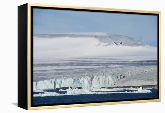 Huge glaciers on Tabarin Peninsula, Antarctica, Polar Regions-Michael Runkel-Framed Premier Image Canvas