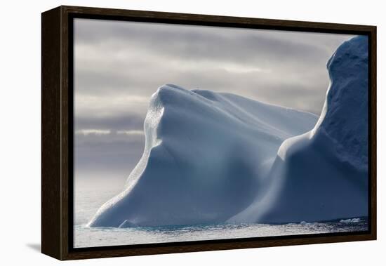 Huge Iceberg in Baffin Bay, Nunavut, Canada, North America-Michael Nolan-Framed Premier Image Canvas