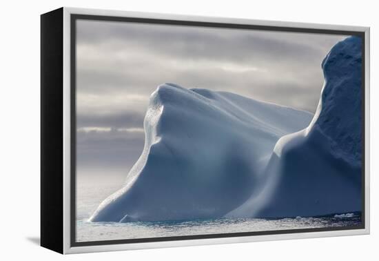 Huge Iceberg in Baffin Bay, Nunavut, Canada, North America-Michael Nolan-Framed Premier Image Canvas