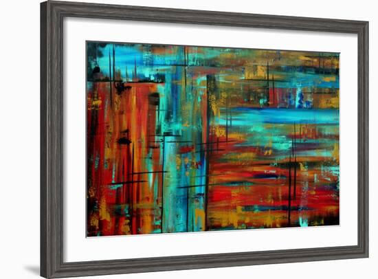 Huge Into Autumn-Megan Aroon Duncanson-Framed Art Print