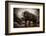 Huge Rhinoceros Against Stormy Sky-NejroN Photo-Framed Photographic Print