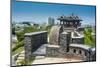 Huge Stone Walls around the Fortress of Suwon, UNESCO World Heritage Site, South Korea, Asia-Michael-Mounted Photographic Print