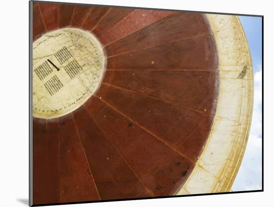 Huge Sundial at Jantar Mantar, Observatory, Jaipur, Rajasthan, India-Keren Su-Mounted Photographic Print