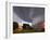 Huge Tornado Funnel Cloud Touches Down in Orchard, Iowa,-null-Framed Photographic Print