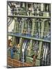Huge triple expansion pumping engine, 1938-Unknown-Mounted Giclee Print
