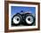 Huge Tyres, Big Foot, Customised Car, USA-John Miller-Framed Photographic Print