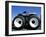 Huge Tyres, Big Foot, Customised Car, USA-John Miller-Framed Photographic Print