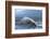 Huge Waves Crash Against a Stone Jetty at Criccieth, Gwynedd, Wales, United Kingdom, Europe-Graham Lawrence-Framed Photographic Print