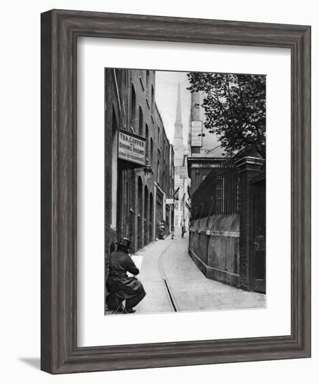 Huggin Lane, London, 1926-1927-null-Framed Giclee Print