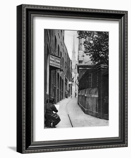 Huggin Lane, London, 1926-1927-null-Framed Giclee Print