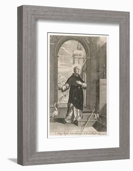 Hugh Bishop of Lincoln-Pierre-Jean Mariette-Framed Photographic Print