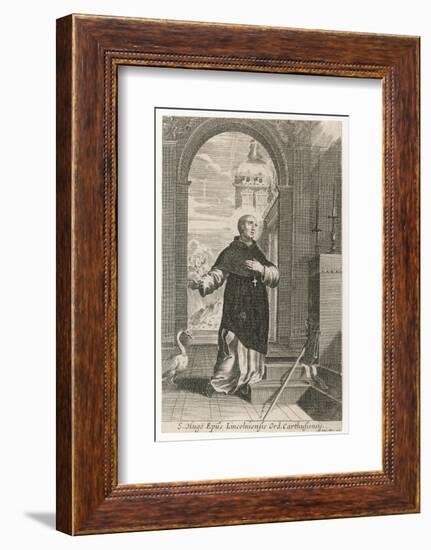 Hugh Bishop of Lincoln-Pierre-Jean Mariette-Framed Photographic Print