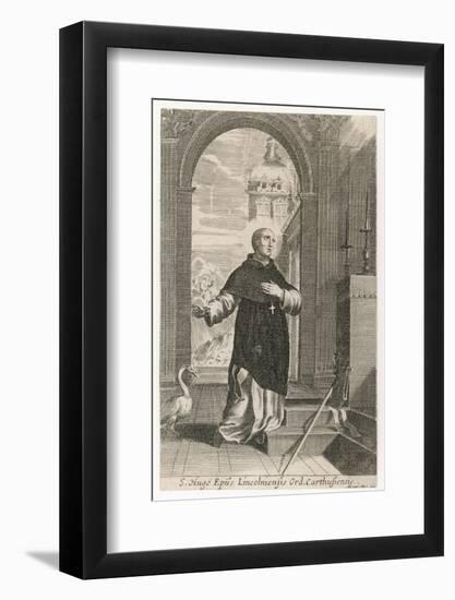 Hugh Bishop of Lincoln-Pierre-Jean Mariette-Framed Photographic Print