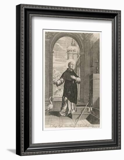 Hugh Bishop of Lincoln-Pierre-Jean Mariette-Framed Photographic Print