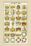 Foreign Crowns: Bohemia, Sardinia-Hugh Clark-Framed Art Print