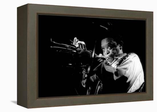 Hugh Masekela, Ronnie Scotts, London, 1994-Brian O'Connor-Framed Premier Image Canvas
