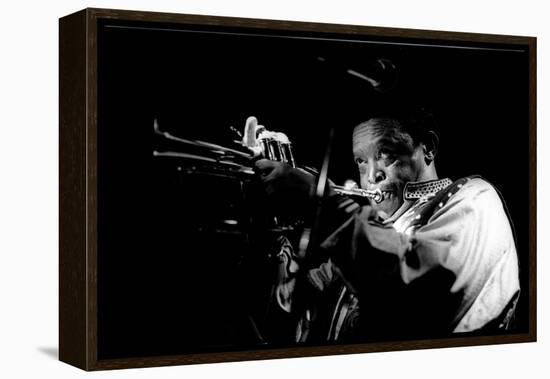 Hugh Masekela, Ronnie Scotts, London, 1994-Brian O'Connor-Framed Premier Image Canvas