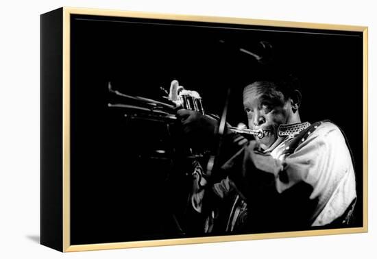 Hugh Masekela, Ronnie Scotts, London, 1994-Brian O'Connor-Framed Premier Image Canvas