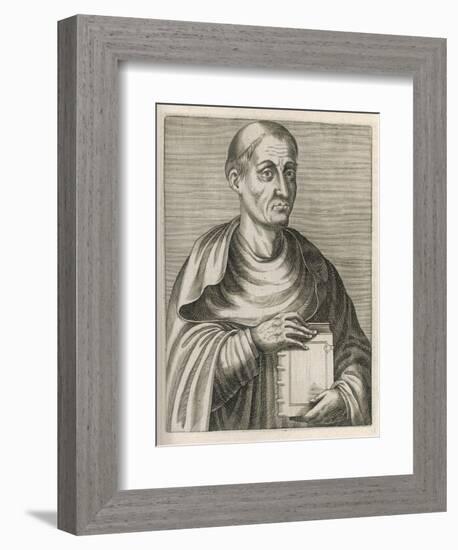 Hugh of Saint Victor Saxon or Flemish Theologian and Mystic-null-Framed Art Print