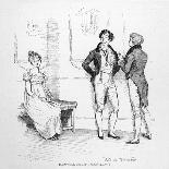 Mr. Darcy with Him', Illustration from 'Pride and Prejudice' by Jane Austen, Edition Published in?-Hugh Thomson-Giclee Print