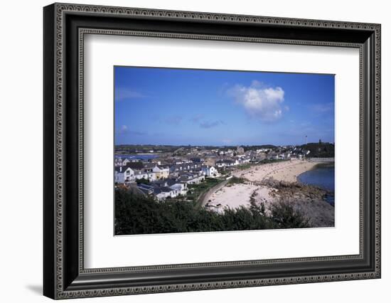 Hugh Town, St. Mary's, Isles of Scilly, United Kingdom-Geoff Renner-Framed Photographic Print