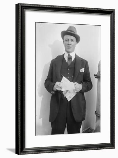 Hugh Walpole, c.1920-null-Framed Photographic Print