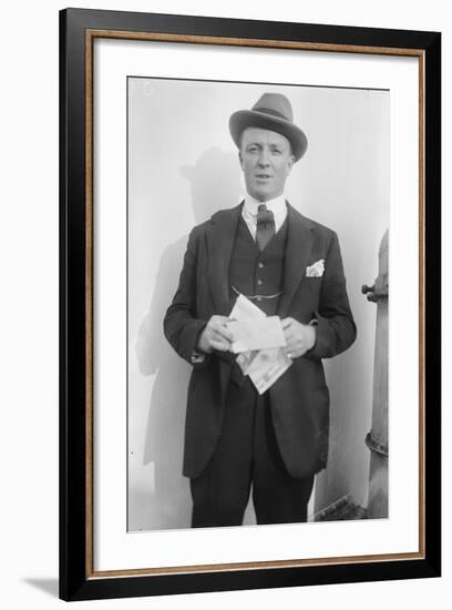 Hugh Walpole, c.1920-null-Framed Photographic Print