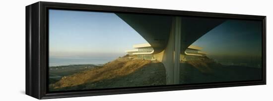 Hughes Research Laboratories Overlooking Malibu-Ralph Crane-Framed Premier Image Canvas