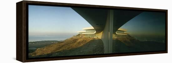 Hughes Research Laboratories Overlooking Malibu-Ralph Crane-Framed Premier Image Canvas