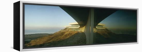 Hughes Research Laboratories Overlooking Malibu-Ralph Crane-Framed Premier Image Canvas