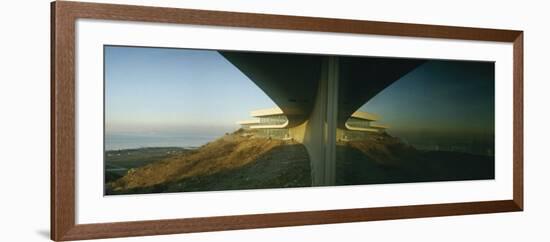 Hughes Research Laboratories Overlooking Malibu-Ralph Crane-Framed Photographic Print