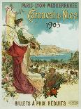 Advertisement for "Touraine et Berry", by Orleans Railway-Hugo D'Alesi-Giclee Print