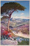 Poster Advertising Les Vosges, 1900-Hugo D' Alesi-Framed Giclee Print