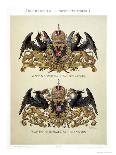 Coat of Arms of the Austro-Hungarian Empire, Imperial Austrian Court Engraved by R. M. Rohrer-Hugo Gerard Strohl-Framed Giclee Print