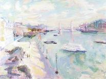 Tower Bridge, Spring Afternoon (Oil on Canvas)-Hugo Grenville-Giclee Print