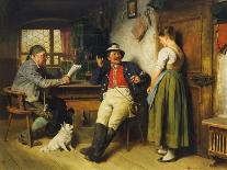 A Tavern Scene, 1875-Hugo Kauffmann-Giclee Print
