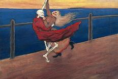 Dance of Death Par Simberg, Hugo (1873-1917), 1899 - Oil on Canvas, 26X36 - Private Collection-Hugo Simberg-Giclee Print
