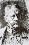 General Von Hindenburg and Generalquartiermeister Erich Von Ludendorff at the Map Table-Hugo Vogel-Giclee Print