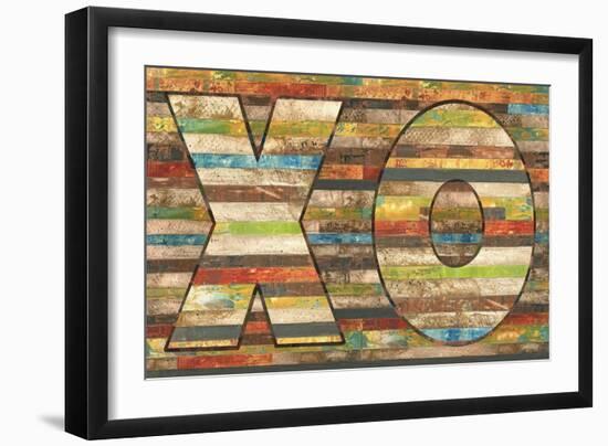 Hugs and Kisses-Melissa Pluch-Framed Art Print