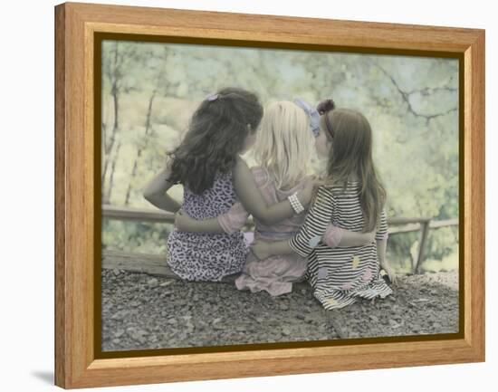 Hugs-Gail Goodwin-Framed Premier Image Canvas