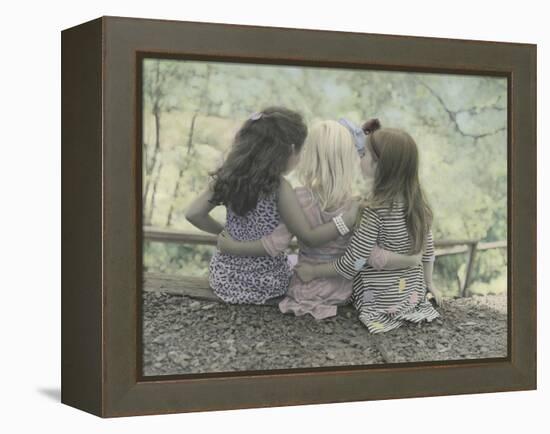 Hugs-Gail Goodwin-Framed Premier Image Canvas