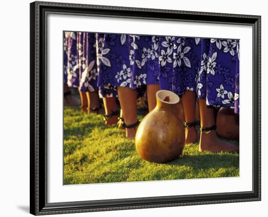 Hula Dancers, Kauai, Hawaii, USA-Merrill Images-Framed Photographic Print