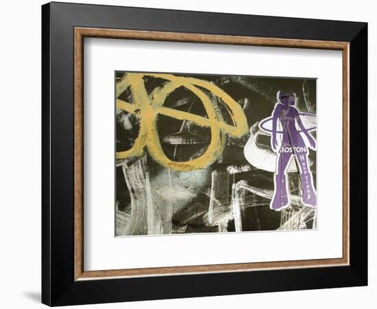 Hula Layers-Jenny Kraft-Framed Art Print