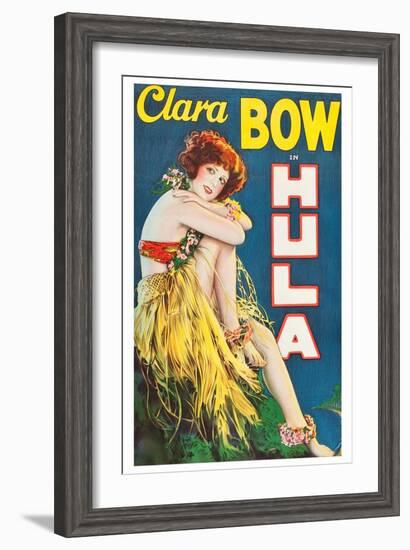 Hula-null-Framed Art Print