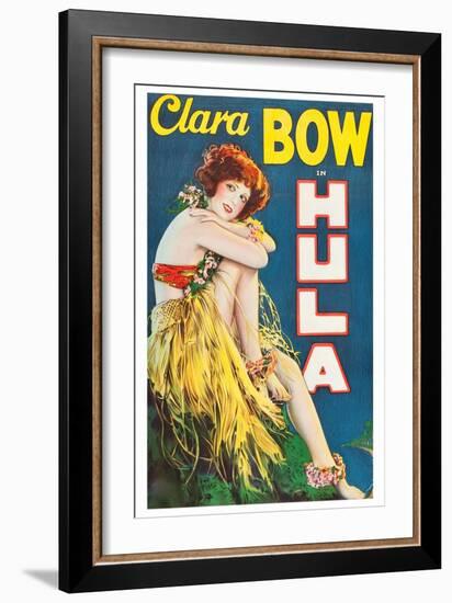 Hula-null-Framed Art Print