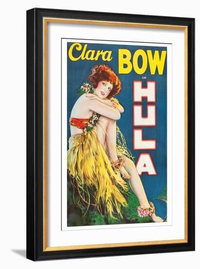 Hula-null-Framed Art Print