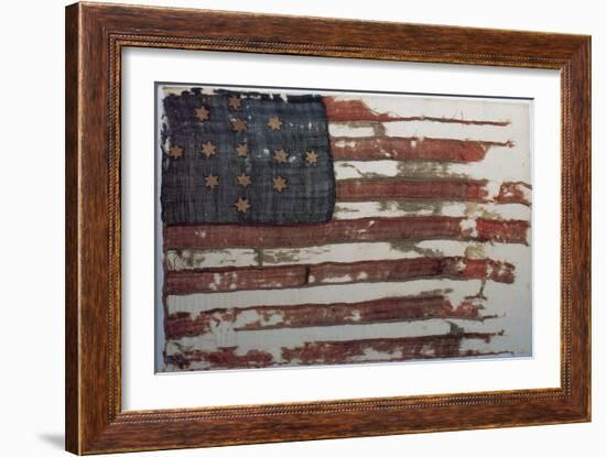 Hulbert Flag, Early U.S. Flag, 1776-Science Source-Framed Giclee Print